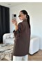 Women's Leopard Patterned Lined Blazer Jacket - 3