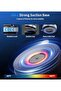 Car Phone Holder, 360° Rotatable and Foldable, with Vacuum Suction Cup and Magnetic Ring - 5