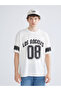 Crew Neck Printed Combed Cotton Men's T-Shirt - 3
