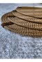 6-Piece Camell Color Supla Set American Service 32 cm Diameter Wicker Mesh under Plate - 2