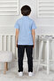 Boy's 100% Cotton School Style T-Shirt 5-13 Years 12273 - 5