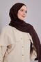 Bitter Brown Geometric Pattern Grazia Shawl