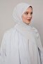Light Gray Plain Trend Shawl - 2