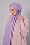 Lilac Geometric Pattern Grazia Shawl