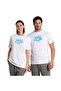 Logo Cotton Unisex White Casual Style T-Shirt 005336101