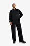 Boxy Fit Skuba Diver Fabric Black Men's Sweatshirt E9363Ax/Bk81 - 2