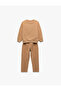 2-Piece Cotton Brown Baby Boy Underwear-Top Set 6Wmb10056Tk - 2