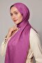 Lilac Mini Lvd Printed Jacquard Shawl - 3