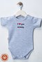 Unisex Baby 100% Cotton I Love Family Printed 0-12 Months 3-Piece Short Sleeve Baby Bodysuit Set - 5