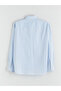 Regular Fit Long Sleeve Linen Blended Men's Shirt - 6