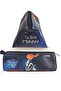 Pencil Case Basketball Player Astronaut Space Triangle Pencil Case Jumbo Vegan Leather Pen Holder - 2