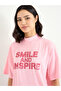 Pink Slogan Relaxed Fit T-Shirt - 4