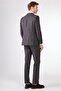 Gray Herringbone Slim Fit Men's Suit - 4