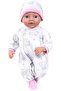 93827AB Reborn Baby Doll, Lifelike, Realistic, Dummy, Bottle, Blanket, 38 cm, White - 4
