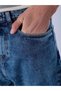 Men Blue Mid Rise Loose Fit Solid Jeans - 4