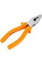 200mm Combination Lineman Pliers, Heavy-Duty Multi-Purpose Grip & Cutting Pliers, High Carbon Steel Hand Tool with Ergonomic Orange Handles for Electrical, DIY, Workshop & Home Repairs - 4