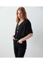 Le Lis Women's High Waist Flare Leg Non-Fading Jeans Denim Trousers - 4