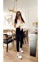 Mia Women's Trend Power Lycra Mom Jeans Trend Pants - 3
