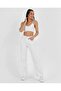 Rayne White High Waist Loose Wide Leg Jeans Wide Leg Jeans - 2