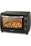 BLACK+DECKER 2000W 55L Toaster Oven With Rotisserie For Toasting Baking Broiling