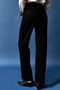 Standard Waist 5 Pocket Zip and Button Closure Washed Casual Pipe Leg Straight Denim Jeans - 2