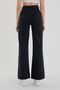 Black Super High Waist 90's Wide Leg Loose Comfort Lycra Jeans - 4