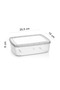 12 Pieces 1350 ml Freezer and Microwave Storage Container, Deep Freezer Storage Container - 4