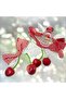 Ribboned Cherry Buckle Set of 2 - 2