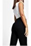 Power Lycra Black High Waist Women's Flared Jeans - 4
