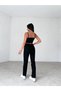 Mia Women's Black High Waist Narrow Leg Trend Jean - 2