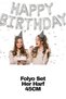 Happy Birthday Foil Balloon 2 Pieces 7 Balloon Stand 10 Pieces Silver 10 Pieces Purple Balloon Birthday Ornament - 2