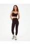 Basic Motion Fitness Bra with Plum Chest Pads, Flat and Cross Straps - 6