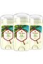 Aluminum Free Deodorant for Men Fiji With Palm Tree Scent Inspired By Nature 3 Oz, Pack Of - 2