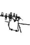 FLAK Bicycle Trunk Mount Foldable 3 Bike Racks for Car SUV with Buffer Sponge Auto Hitch Mount, Nylo - 8