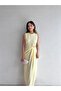 Clesi̇ Midi Dress 4567 -Yellow