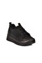 Black Nubuck Genuine Leather Women's Casual Shoes 2551701K Z - 3
