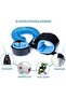 Anti Lost Wrist Safety Strap Walking Hand Belt For Kids (Blue) - 2