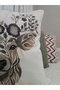 Feenor Special Production Embroidered Throw Pillow Case Ultra Luxury Detailed Design Linen Pillow Case - 5