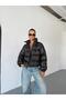 New Season Comfortable Fit Black Puffer Coat