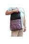 Crossman Genuine Leather Bellowsless Crossbody Messenger Bag Unisex - 2