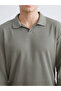 Polo Neck Men's Sweatshirt (W5) - 3
