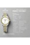 RD Series Men's Japanese Automatic Watch Stainless Steel Bracelet - 3