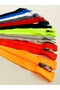 10 Pieces Mixed Color Quality Metal Clip 18 cm Trouser Bag Wallet Pocket Zipper - 2