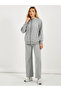 Women Mock Neck Top and Pants Co-Ords