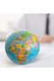 Magic 360 °   Rotating Tutorial Illuminated Ellipse World Map Globe Automatic Rotation Gift Decor - 3
