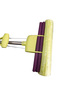 Self-Wringing Floor Mop with High-Absorbency PVC Sponge Head and Pull Ring Handle - 5