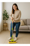 Self-Wringing Floor Mop with High-Absorbency PVC Sponge Head and Pull Ring Handle - 3
