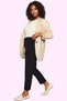 Women's Fashion High Waist Cigarette Shape Woven Pants for Business Color Daily Use Modern Design - 3