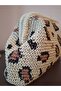 Handmade Leopard Patterned Paper String Bag - 2
