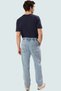 Men's Fashion Regular Fit Jeans Pants Wide Fit Cotton Casual Combinations Seasonal Use - 4